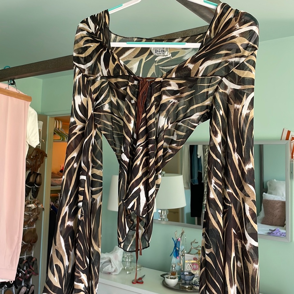 Boho 70’s vintage top